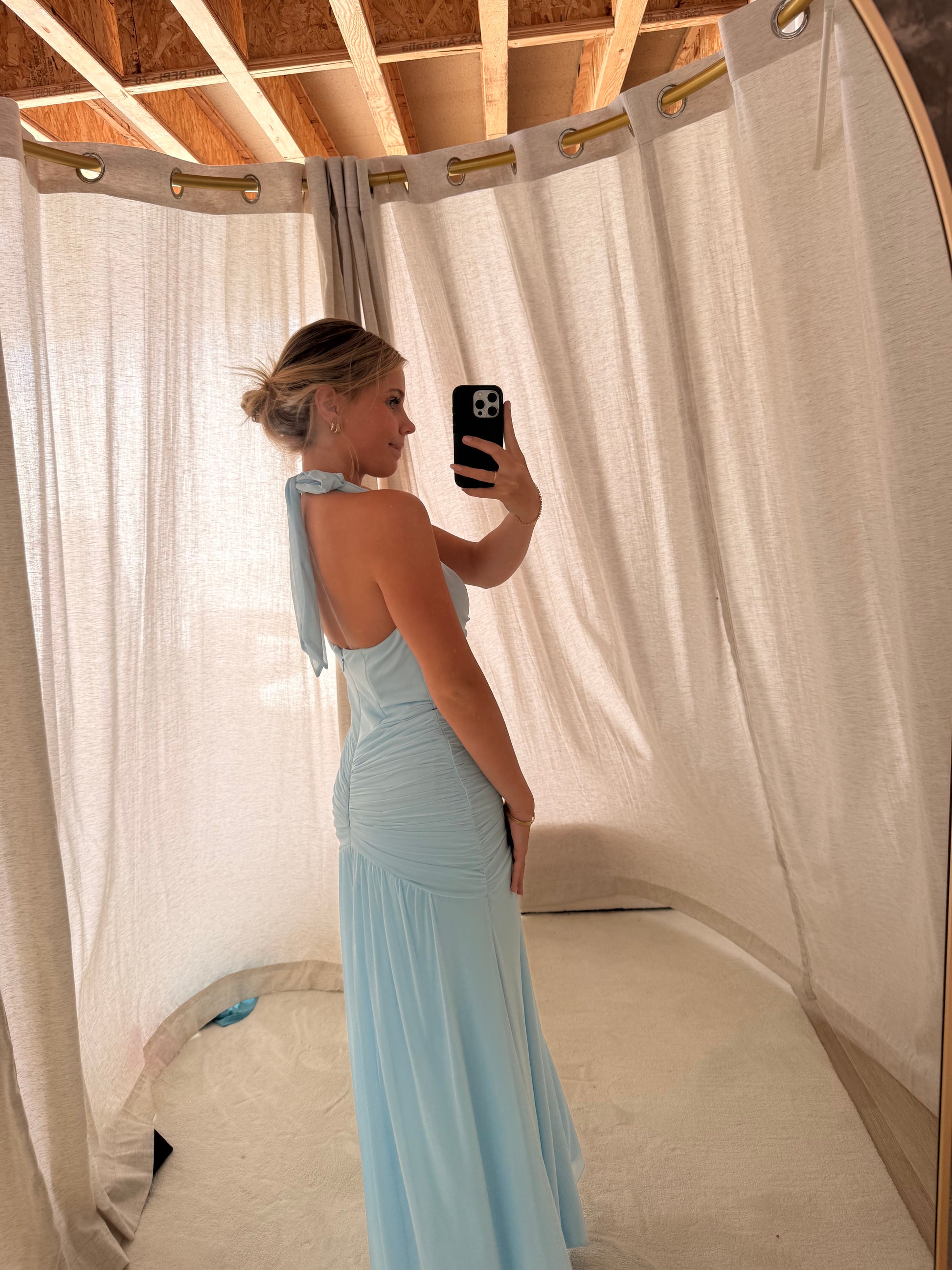 Erin Plunge Neck Dress