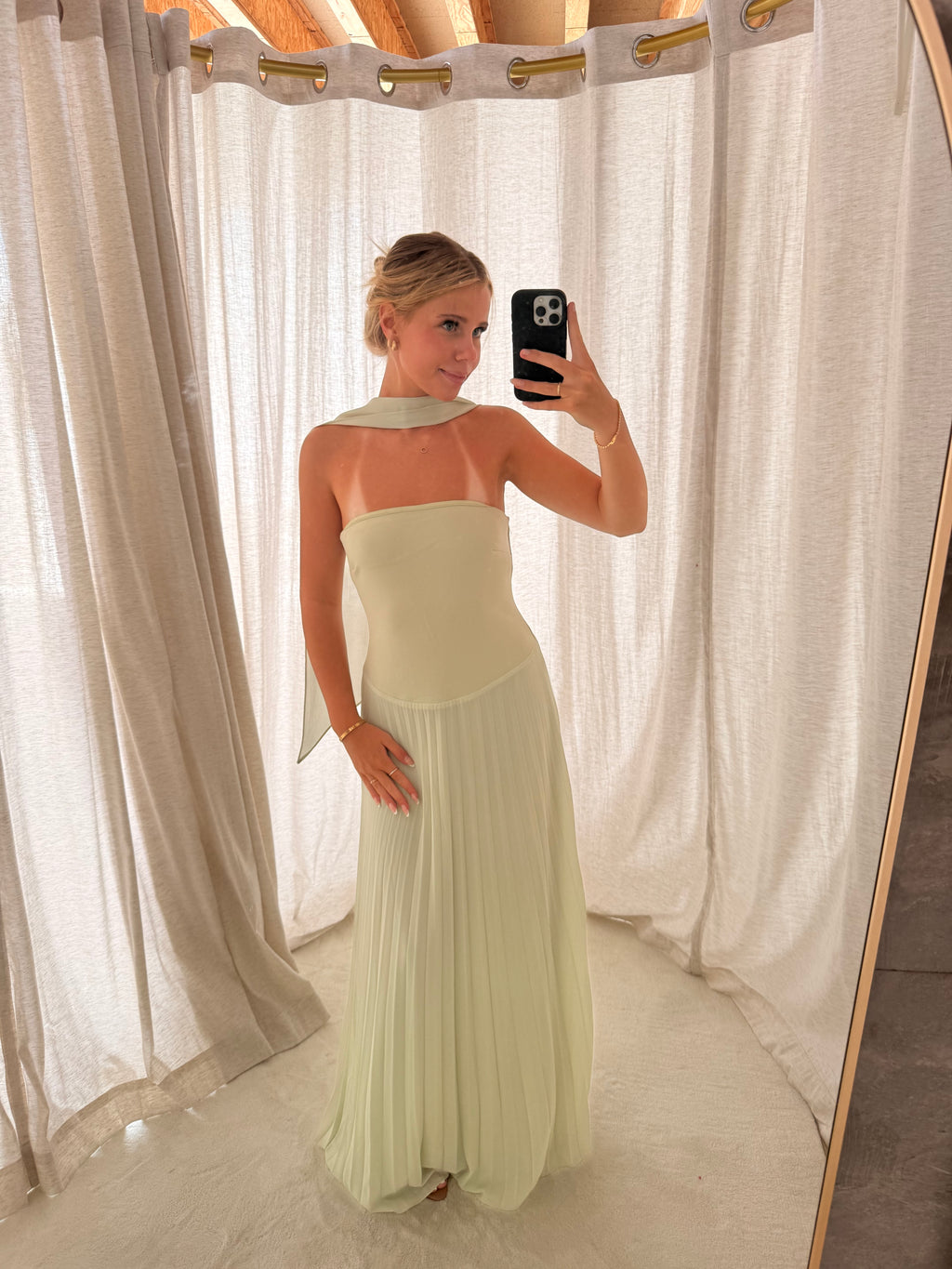 Chiffon Scarf Gown