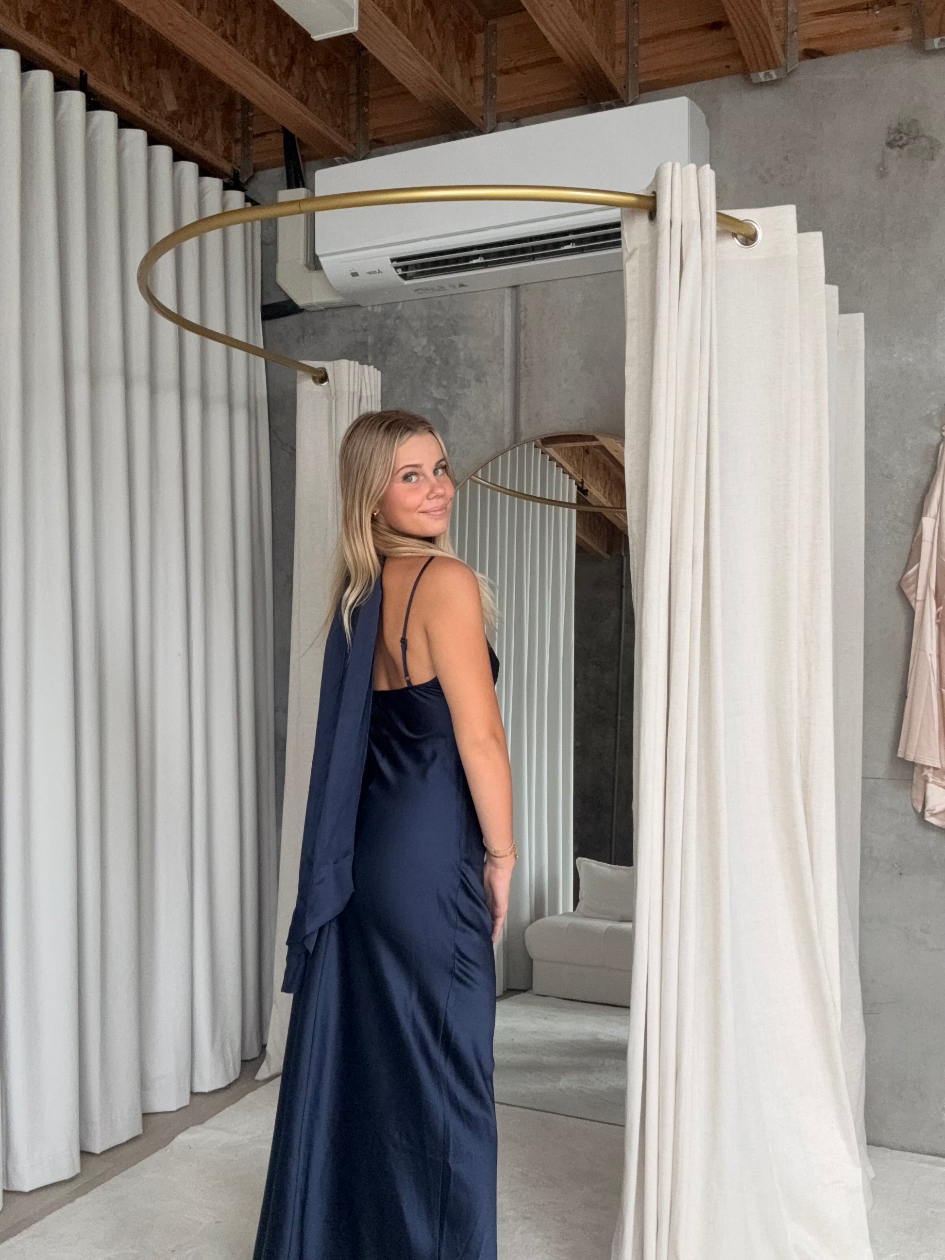 Diamond Halter Backless Dress