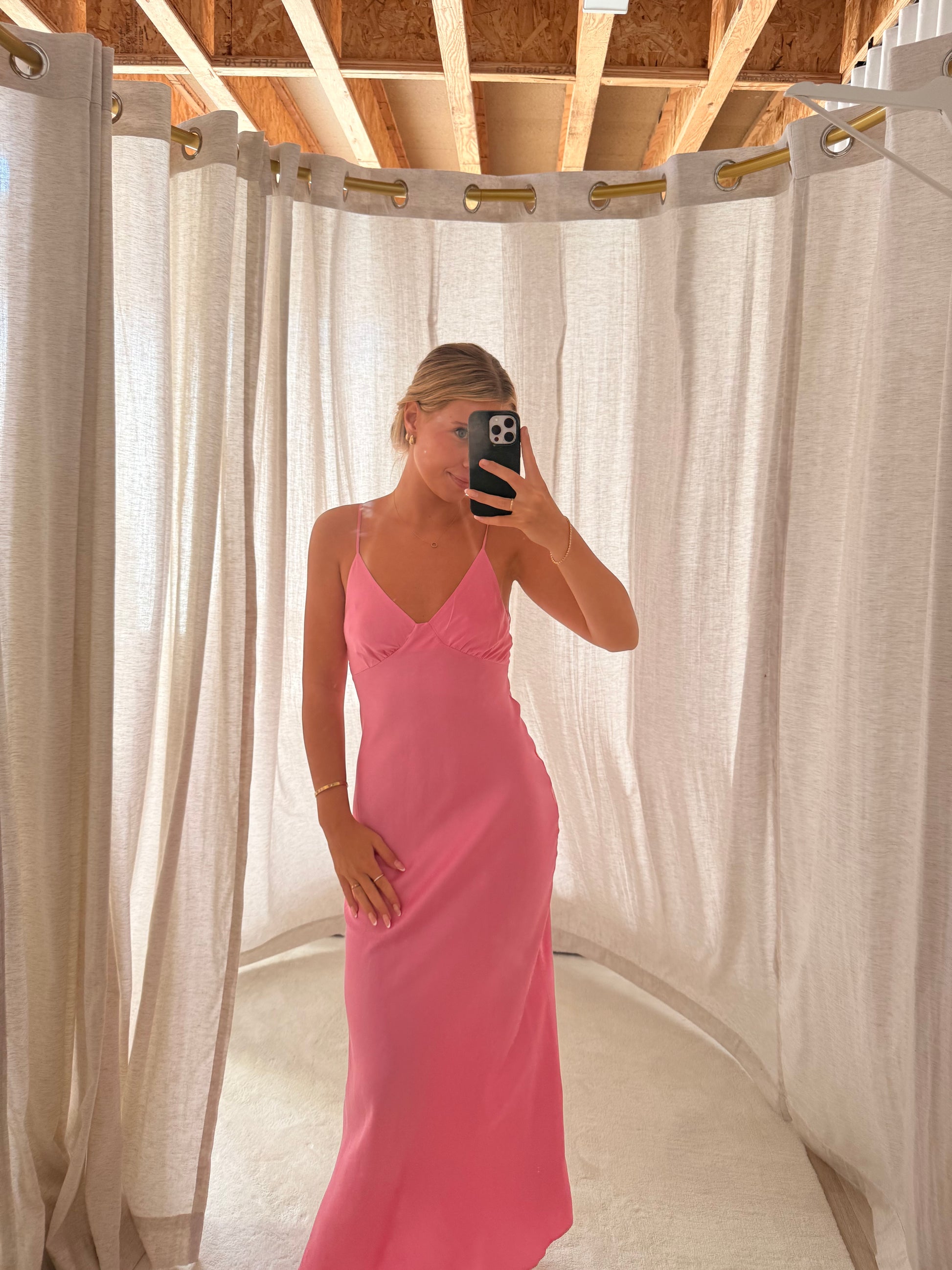 Bec & Bridge Pink Slip Dress – Tidal Dress Collective