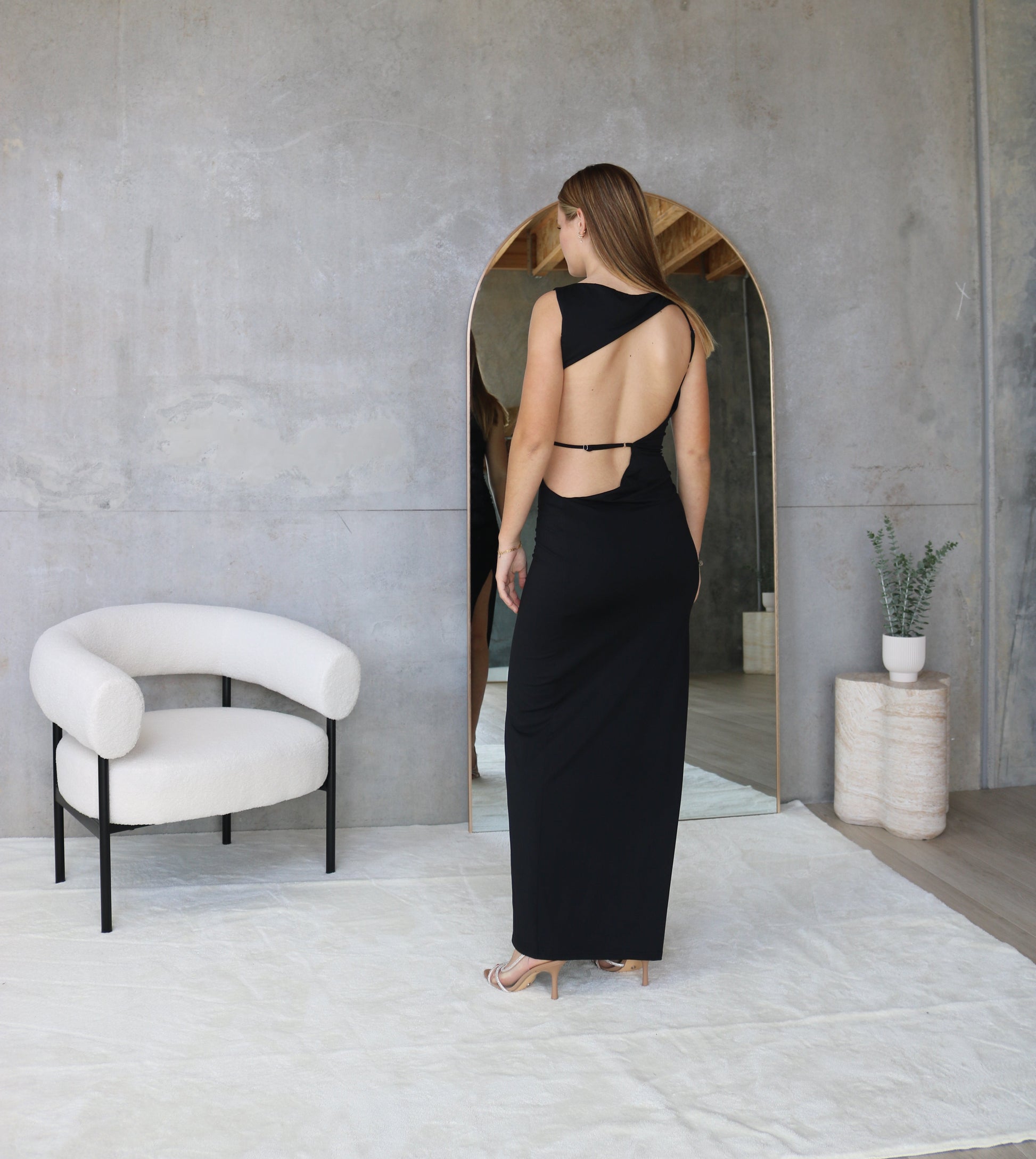 sutton backless dress Few Moda | Sutton Dress