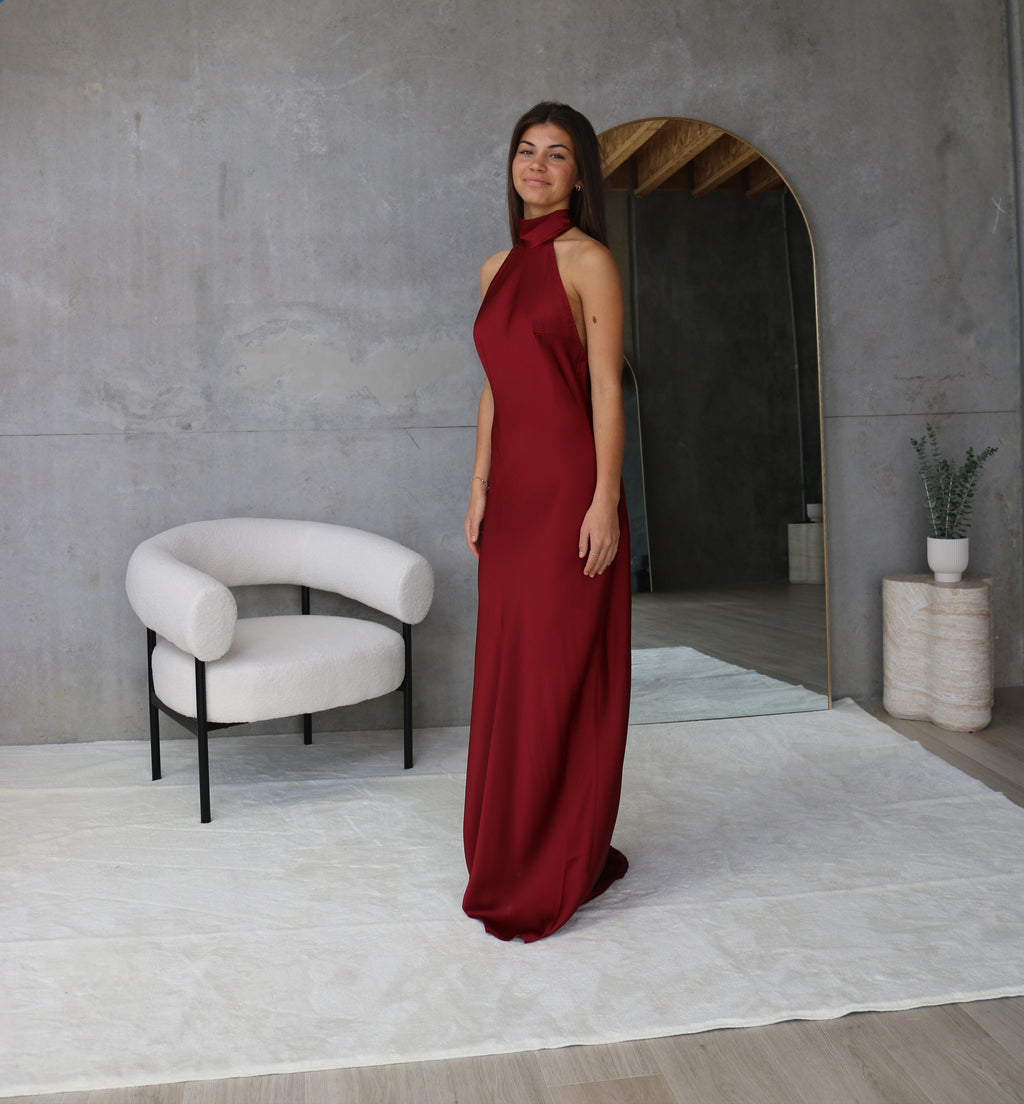 Afron Halter Dress