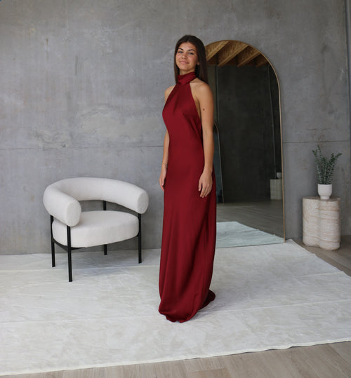 Afron Halter Dress