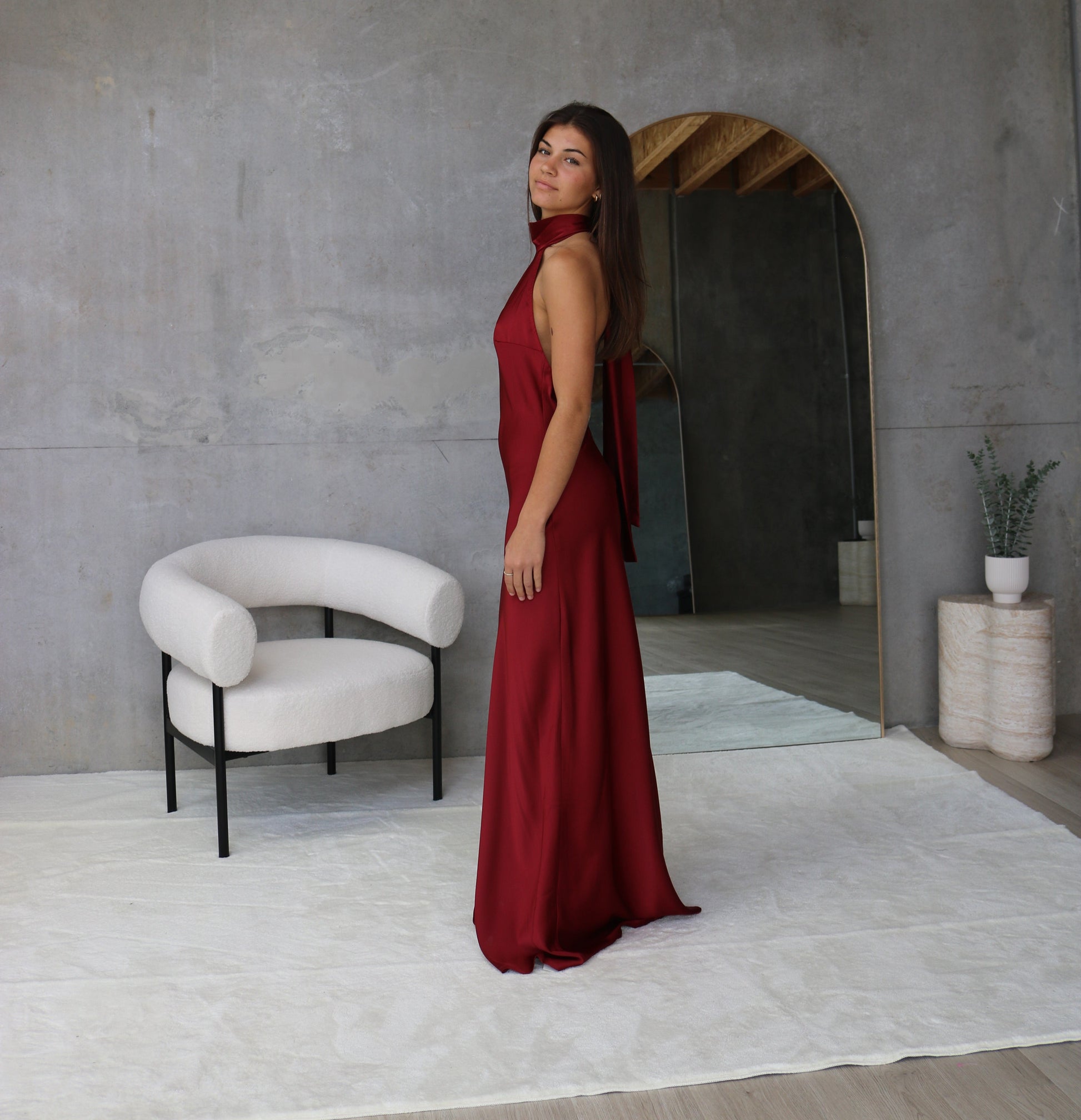 Afron Halter Dress