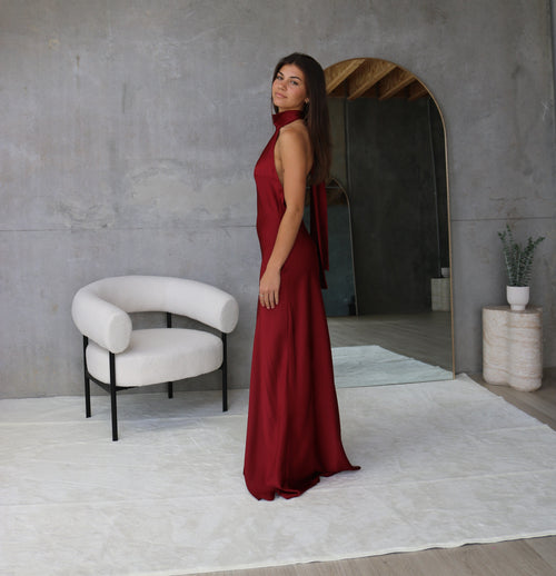 Afron Halter Dress
