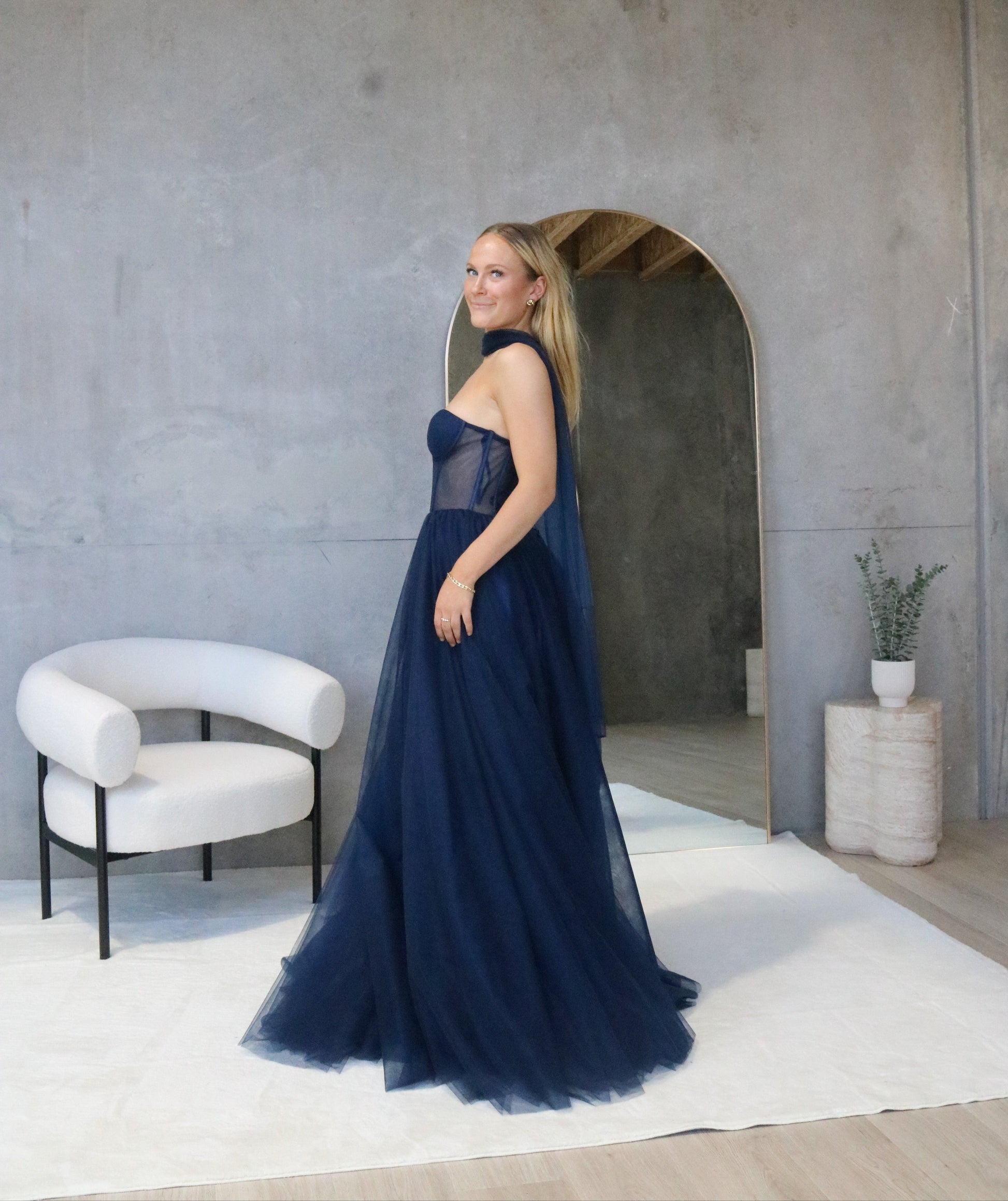 Belle Gown Navy