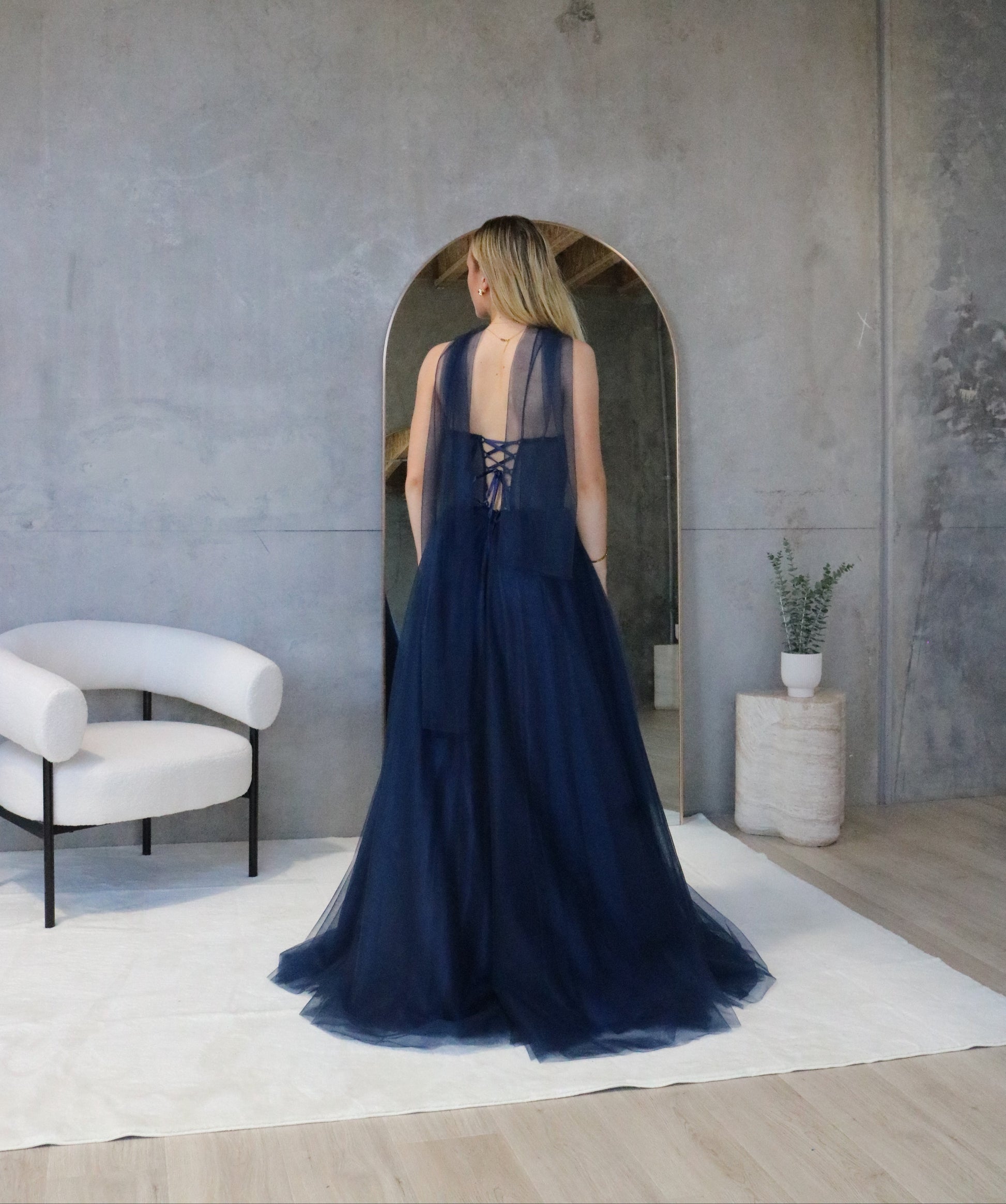 Belle Gown Navy