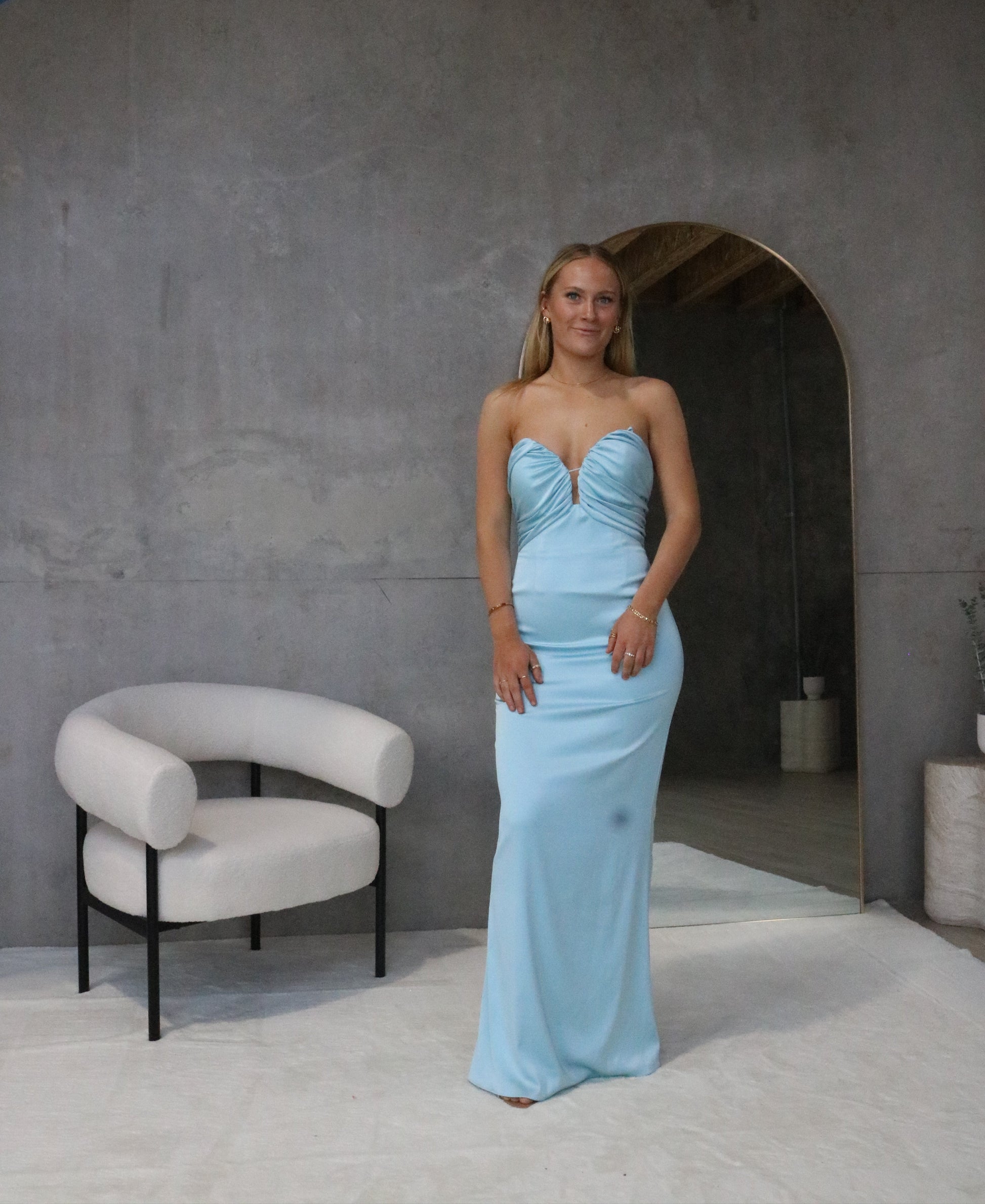 Magnolia Dress Light Blue