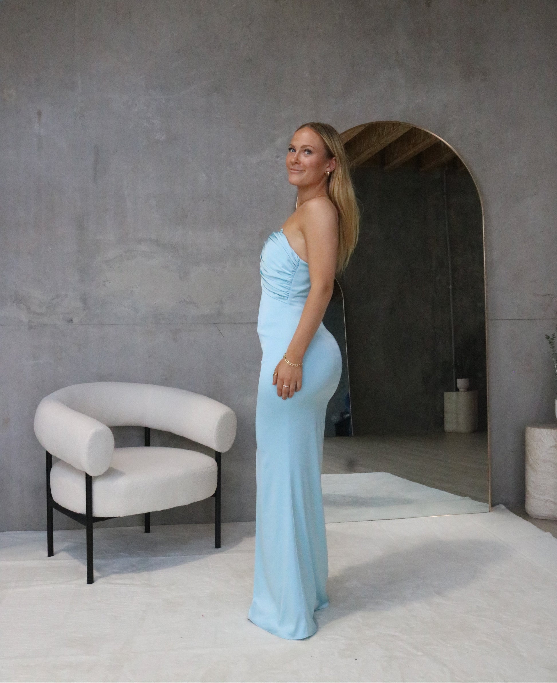 Magnolia Dress Light Blue