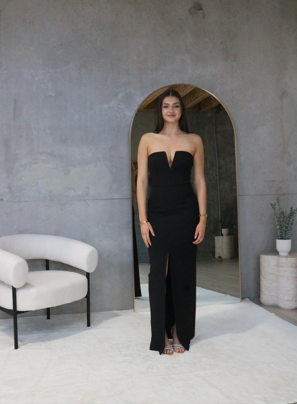 Crepe Gown