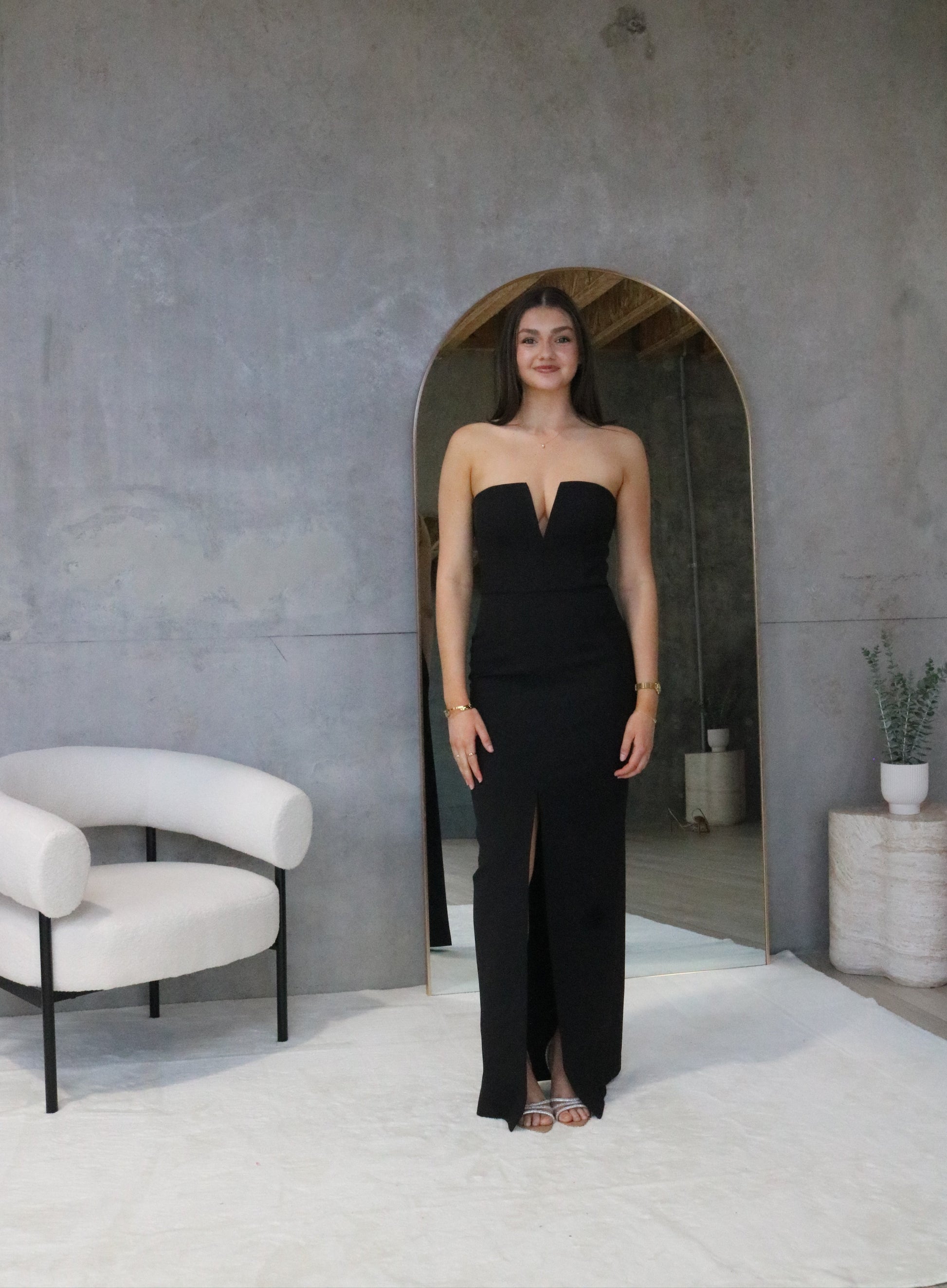 Crepe Gown