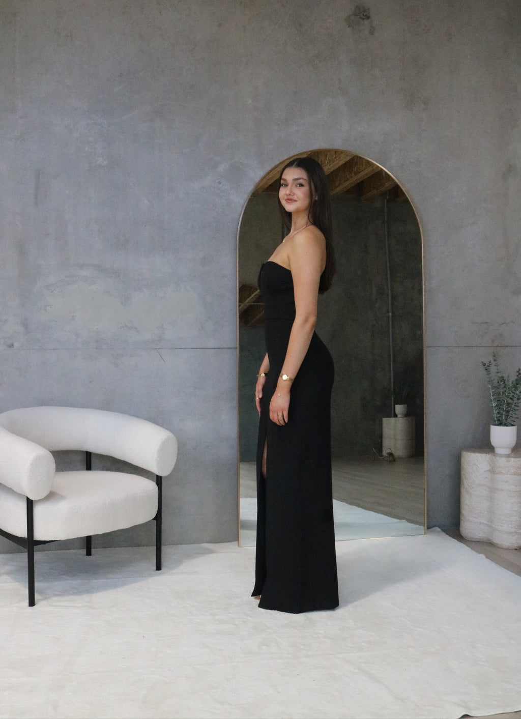 Crepe Gown