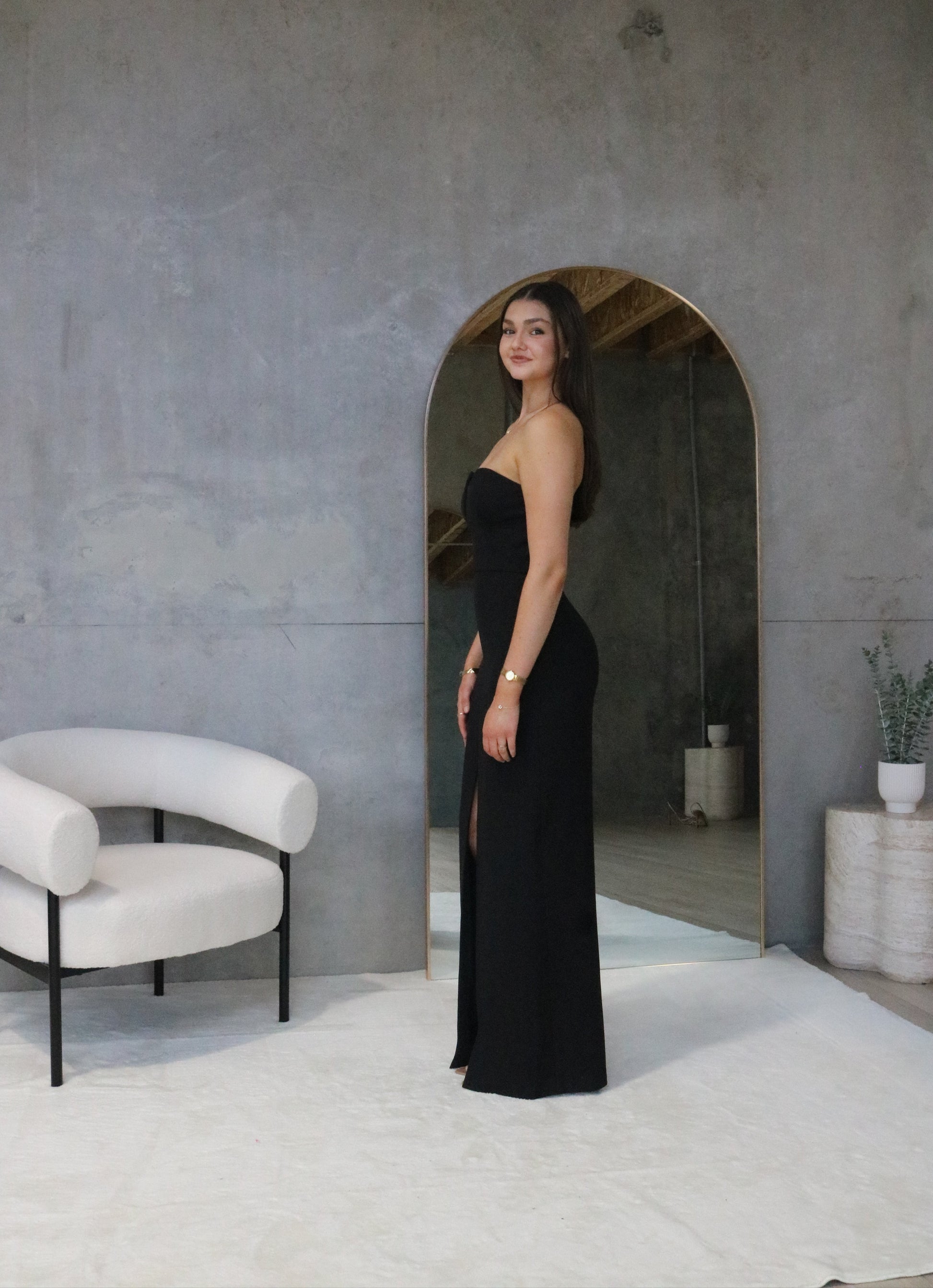Crepe Gown
