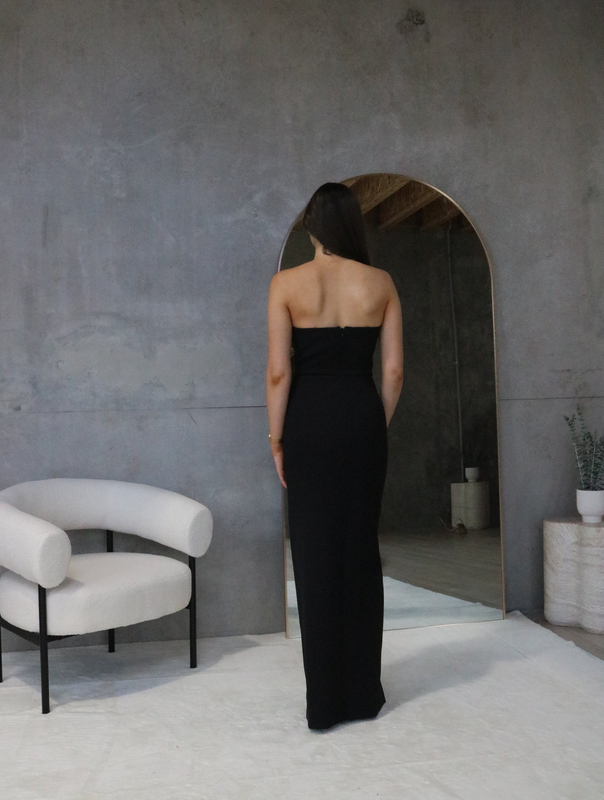 Crepe Gown