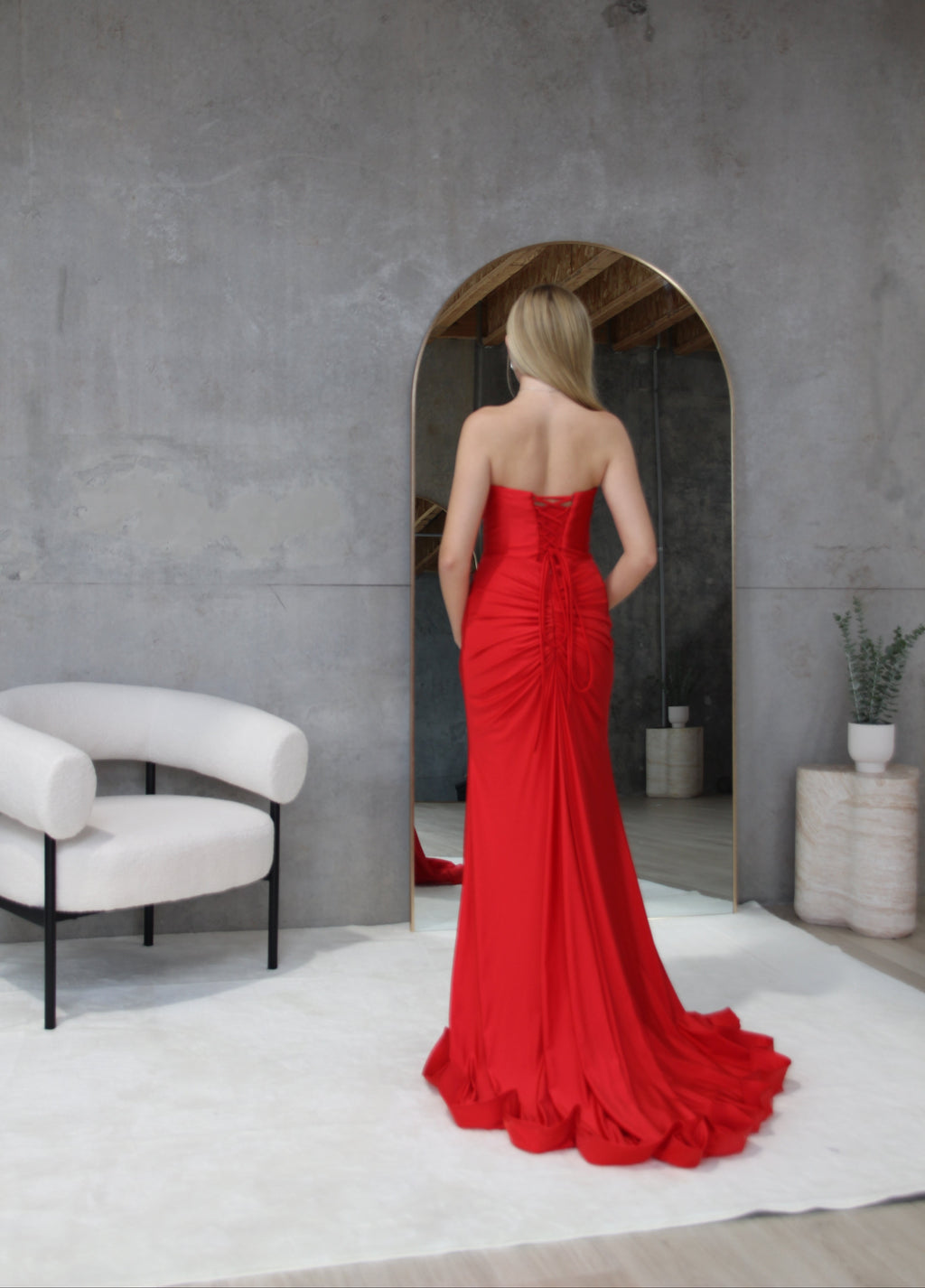 Aurora Gown Red