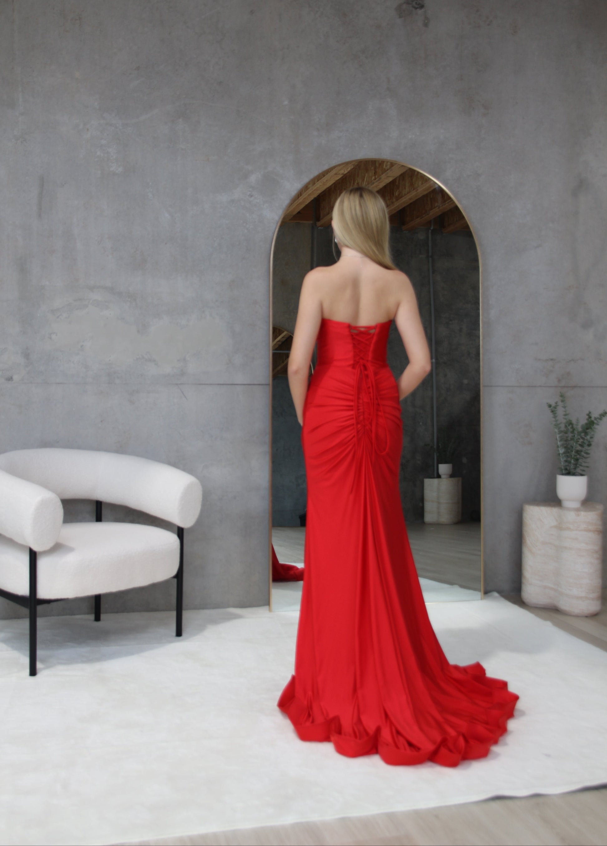 Aurora Gown Red