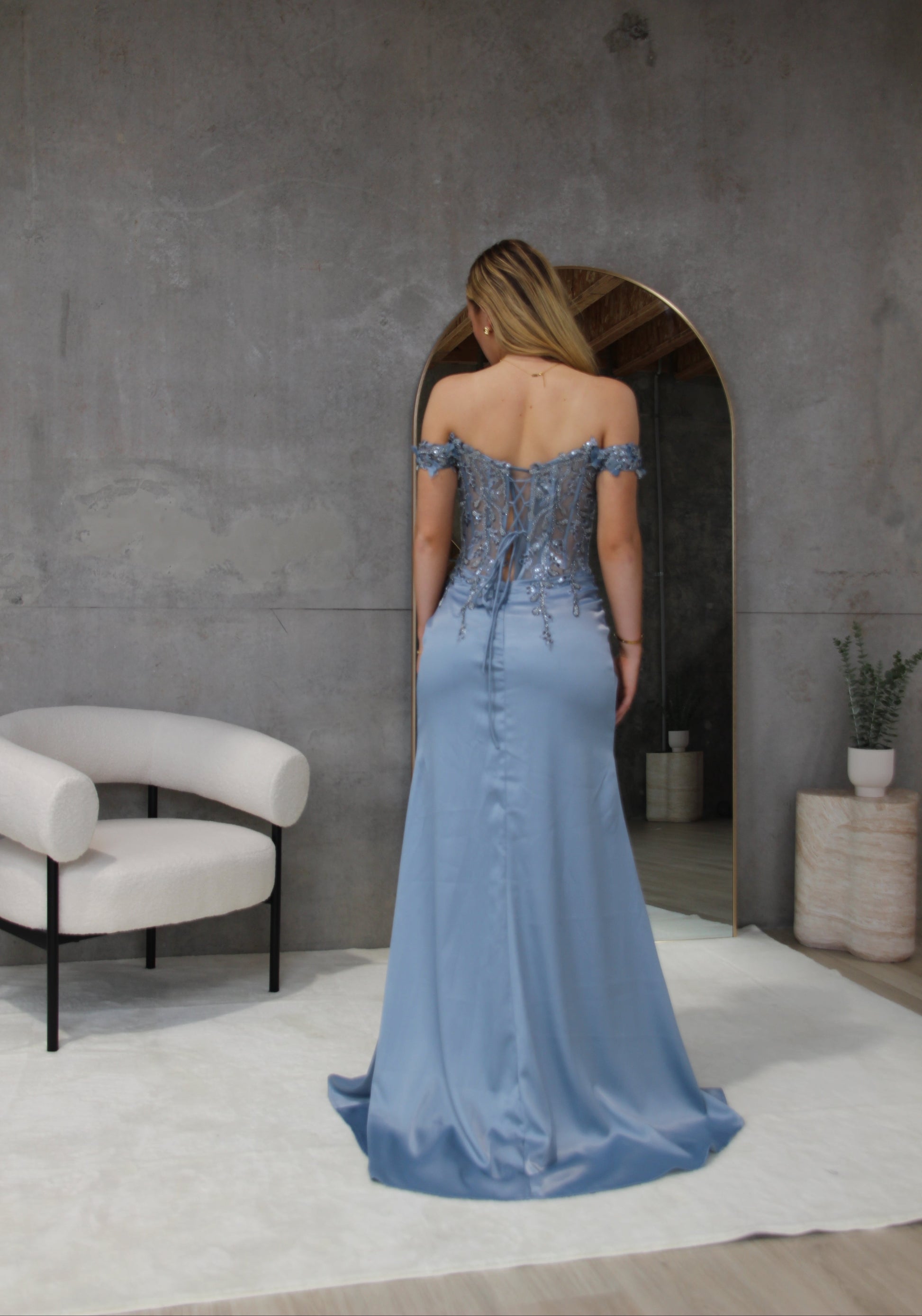Thelma Sequin Gown