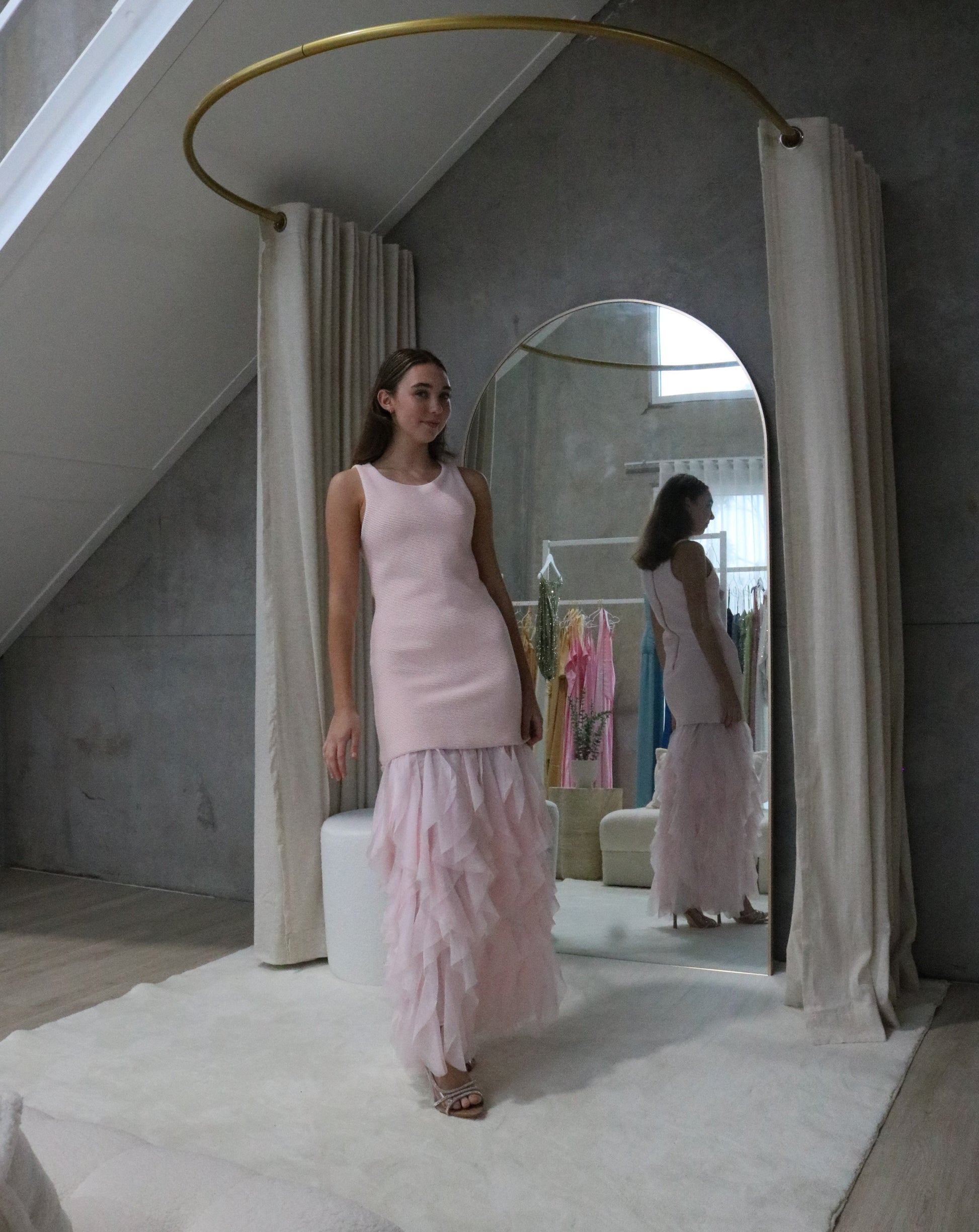 Aje Elations Knit Maxi Dress