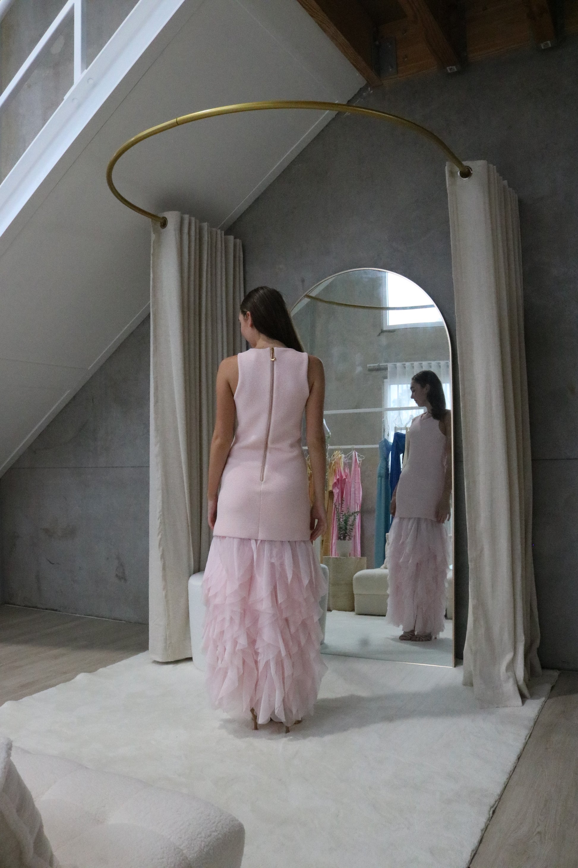 Aje Elations Knit Maxi Dress
