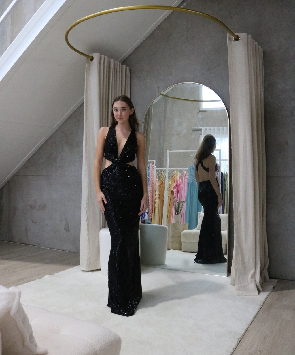 Elle Sequin Gown