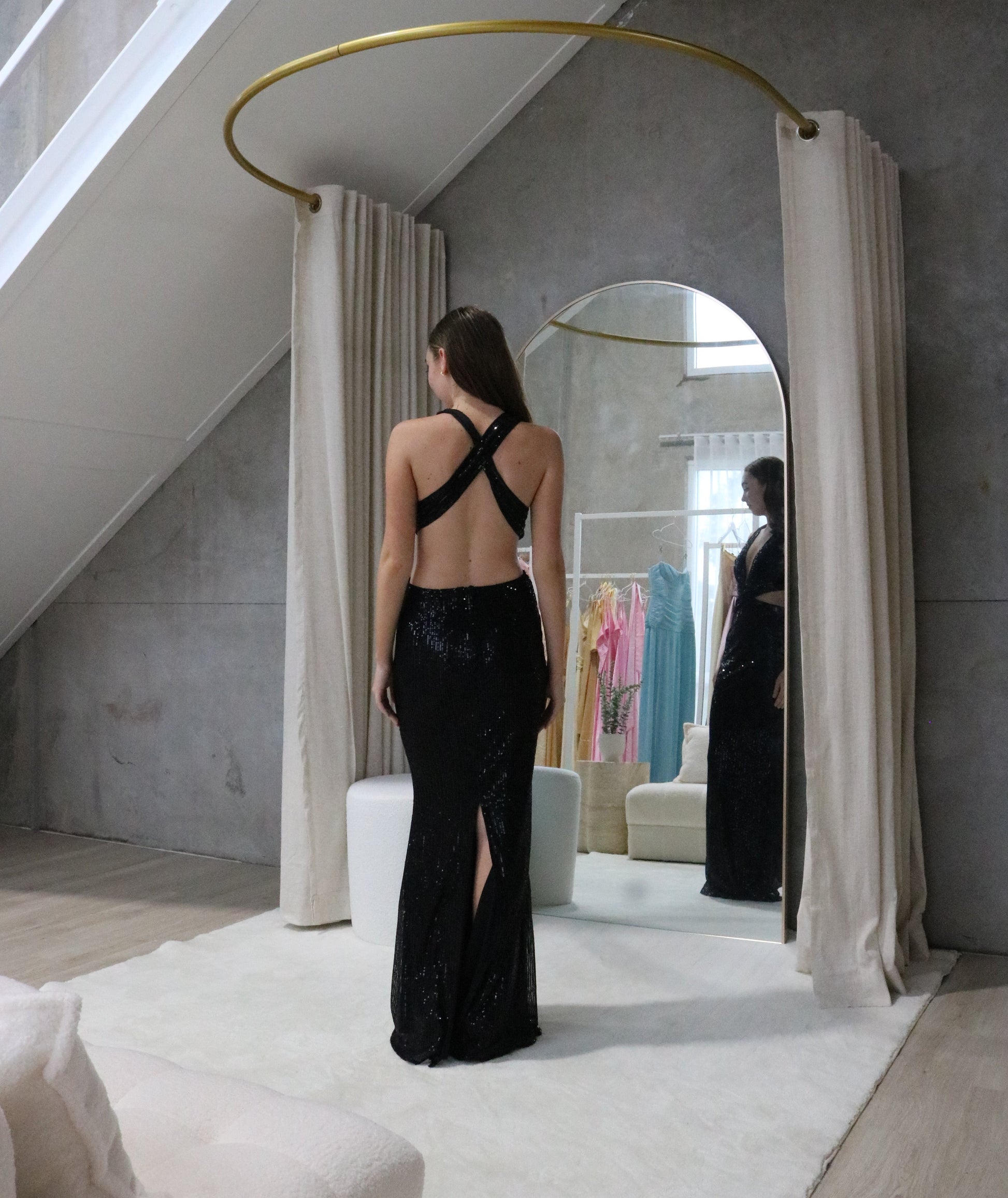 Elle Sequin Gown